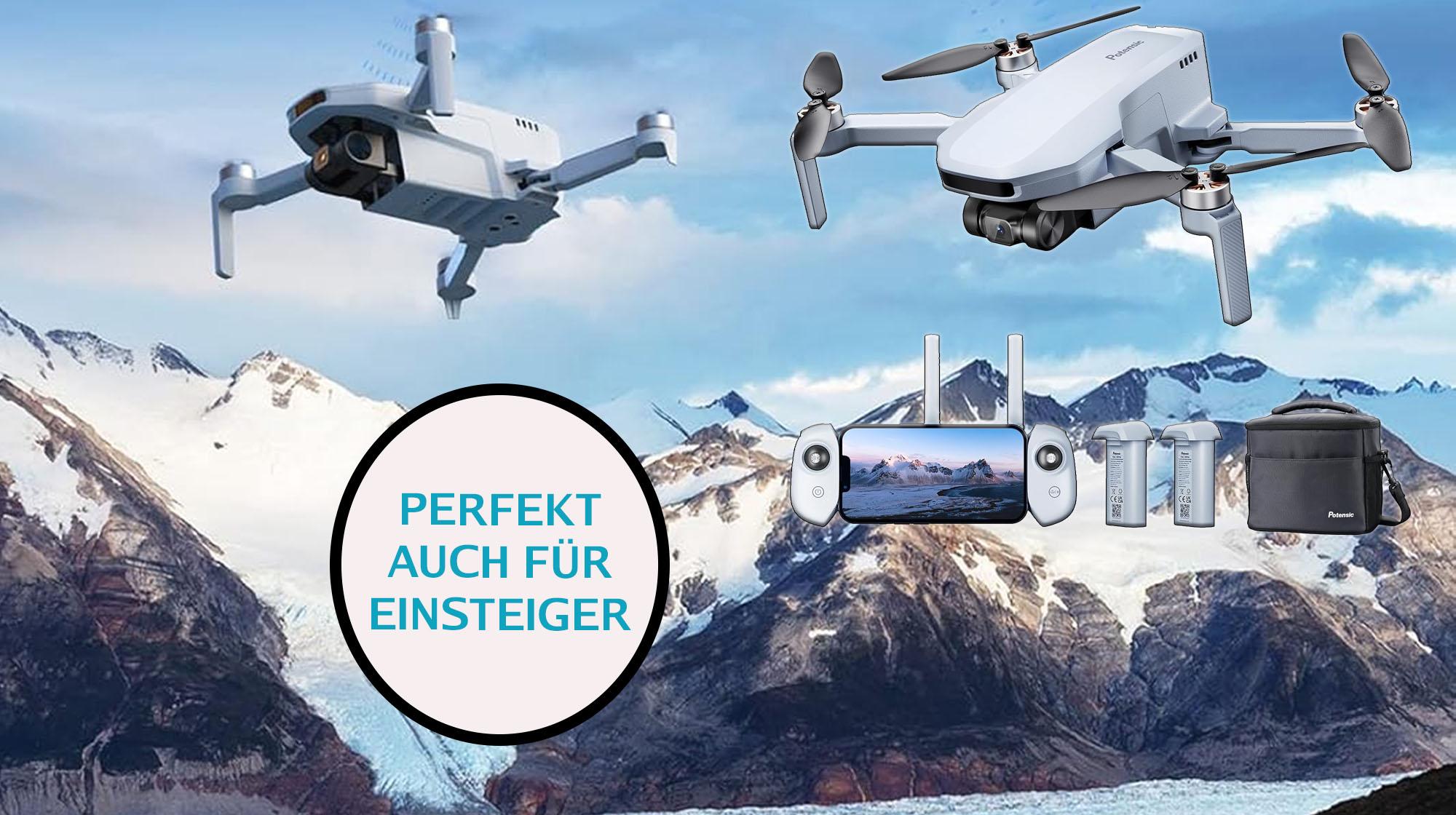 Kurz 800 Euro gunstiger als DJI Mini 4 Pro Drohne mit 4K Kamera und Sony Sensor zum Aktionspreis